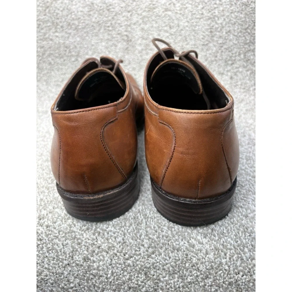 Johnston & Murphy Men's Brown Leather Cap Toe Oxford Dress Shows‎ Size 14M